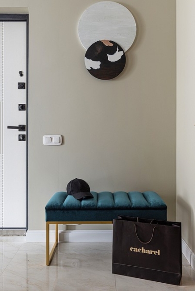 Кухня-гостиная, спальня и гардеробная-спортзал: квартира 52 кв. м, из которой выжали максимум