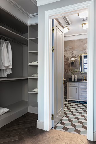 Квартира 104 м² на Плющихе в стиле современная классика (с видеоэкскурсией)