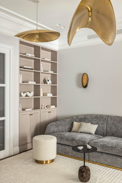 Квартира 104 м² на Плющихе в стиле современная классика (с видеоэкскурсией)