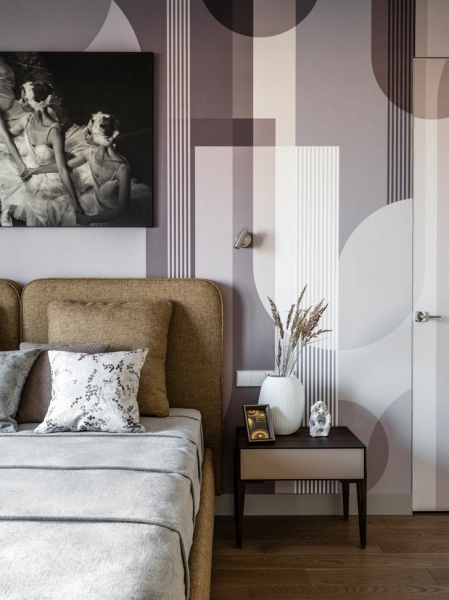 Квартира 135 м² с винтажными акцентами в Москве