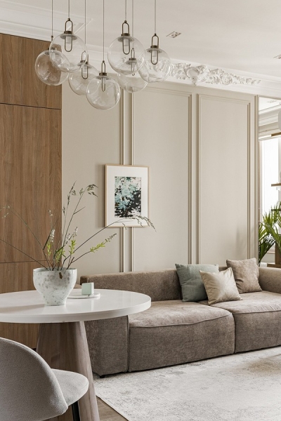 Квартира 46 кв. м, которая выглядит почти в два раза больше