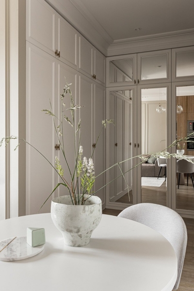 Квартира 46 кв. м, которая выглядит почти в два раза больше