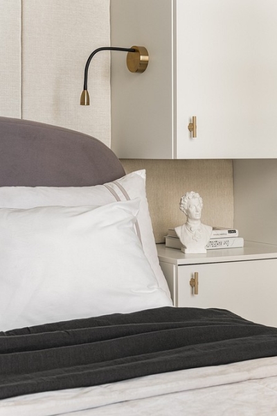 Квартира 46 кв. м, которая выглядит почти в два раза больше