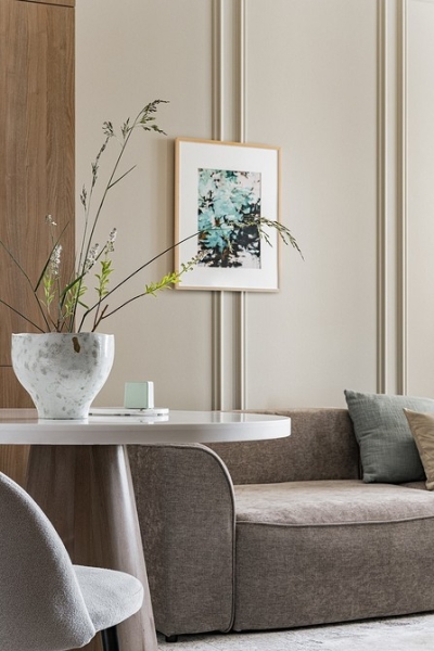 Квартира 46 кв. м, которая выглядит почти в два раза больше