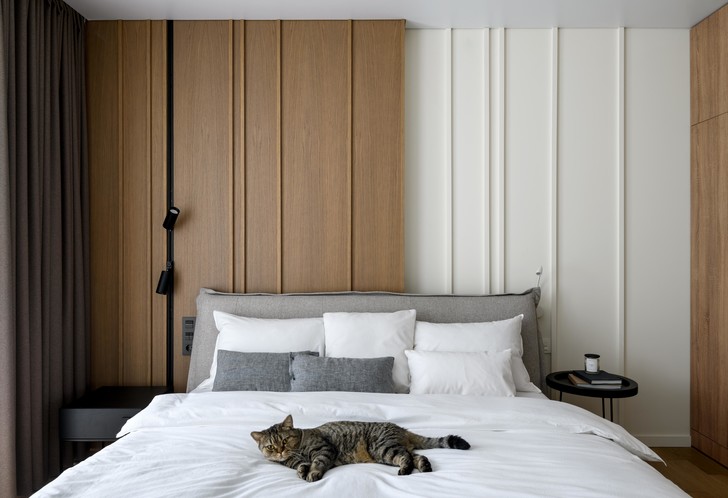 Квартира 95 м² в природной гамме в Новосибирске