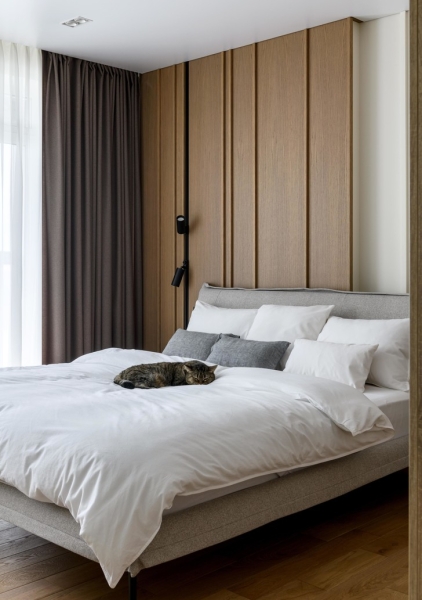 Квартира 95 м² в природной гамме в Новосибирске