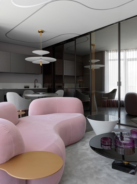 Квартира-«гардероб» 75 м² для стилиста в Москве