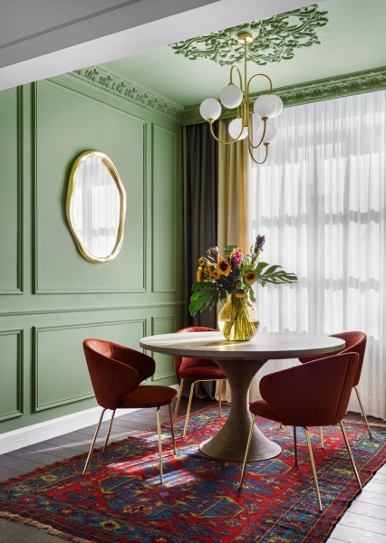Квартира в эклектичном стиле в Москве