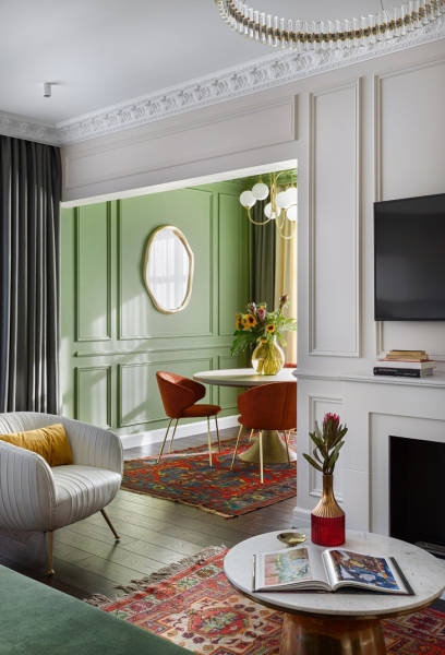Квартира в эклектичном стиле в Москве