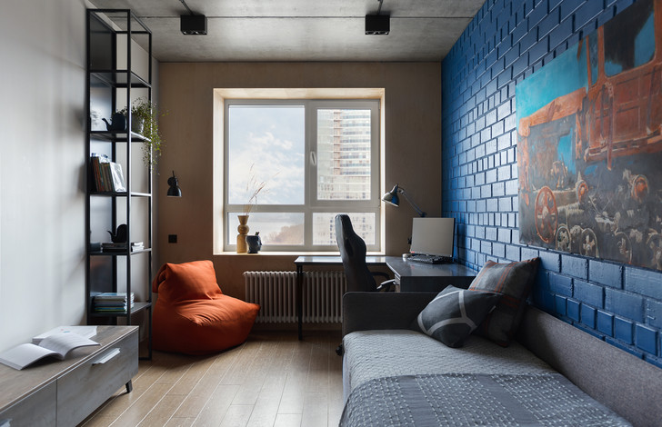 Квартира в Перми 120 м&sup2; с панорамным видом на Каму