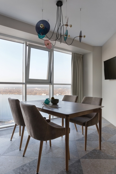 Квартира в Перми 120 м&sup2; с панорамным видом на Каму