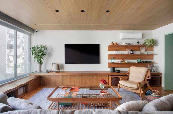 Квартира в Рио-де-Жанейро, где снесли почти все стены