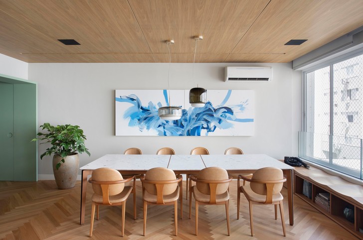 Квартира в Рио-де-Жанейро, где снесли почти все стены