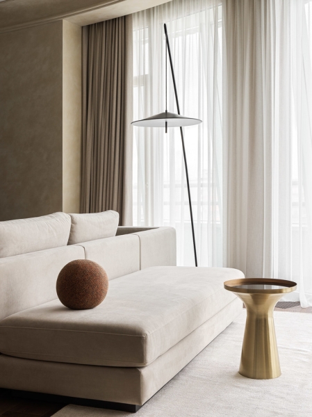 Лаконичная квартира с восточными мотивами в Москве