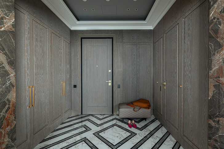 Московская квартира 120 м² с европейским шиком