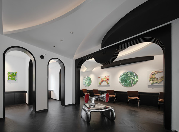 Необычная штаб-квартира архитектурной студии с садом камней в Китае