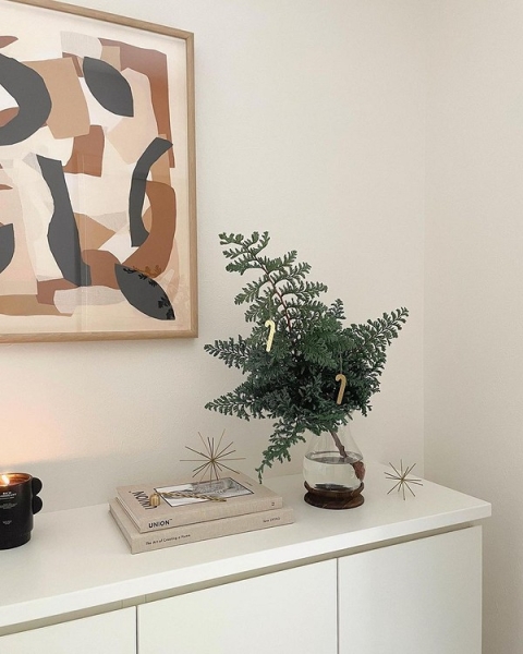 Никакого дождика: 8 потрясающих примеров минималистичного новогоднего декора