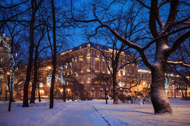 Новый год в Belmond Grand Hotel Europe