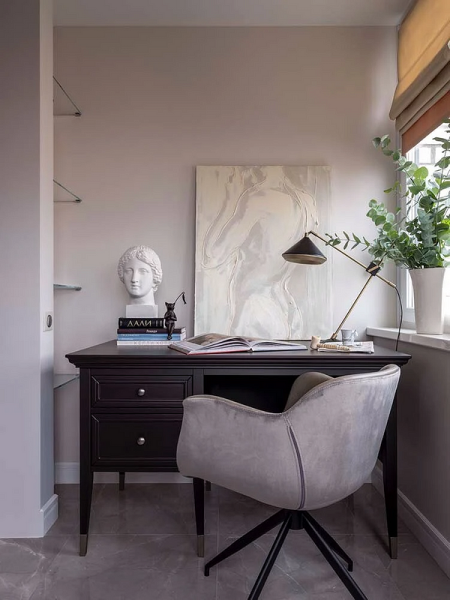 Рабочая зона у окна: советы по обустройству и идеи для разных комнат (92 фото)