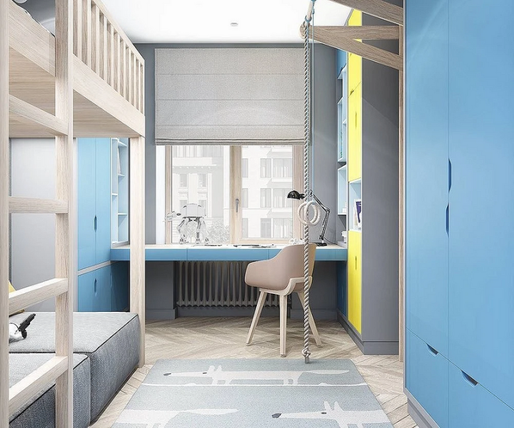 Рабочая зона у окна: советы по обустройству и идеи для разных комнат (92 фото)