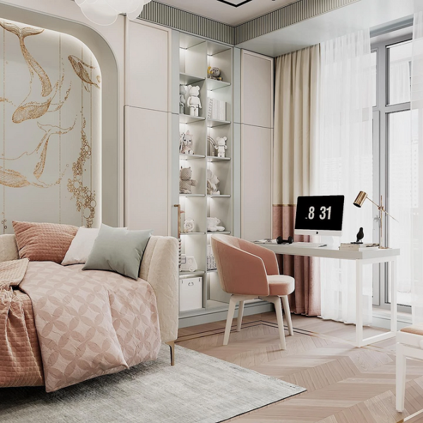 Рабочая зона у окна: советы по обустройству и идеи для разных комнат (92 фото)