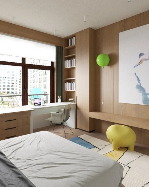 Рабочая зона у окна: советы по обустройству и идеи для разных комнат (92 фото)