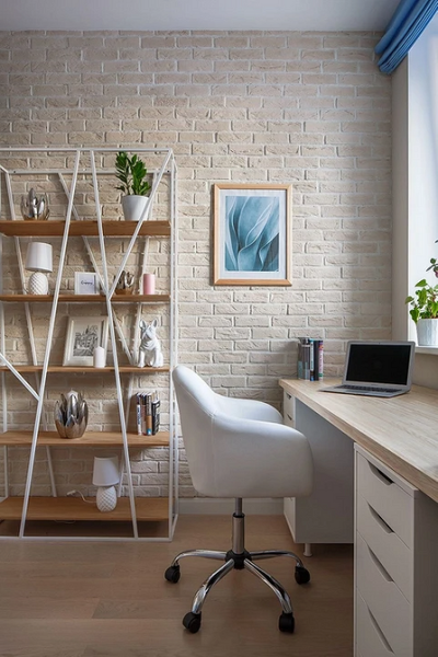 Рабочая зона у окна: советы по обустройству и идеи для разных комнат (92 фото)