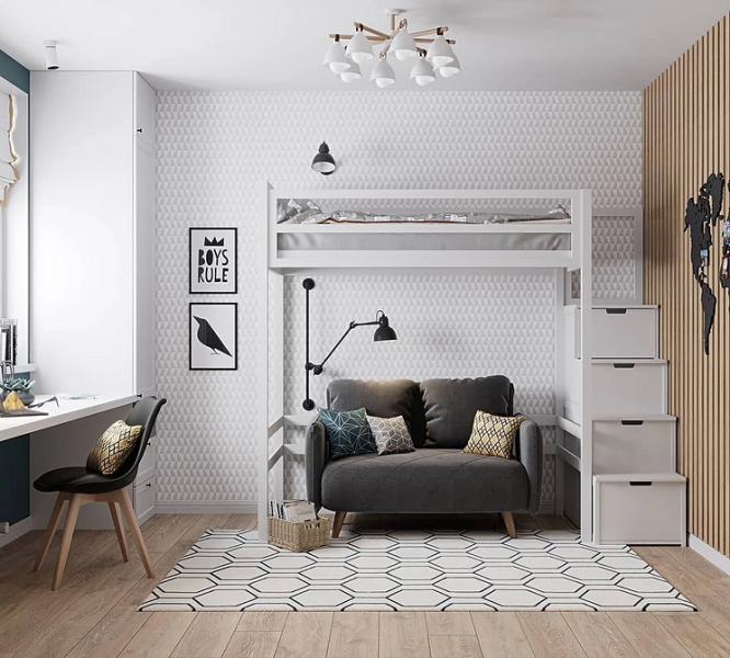 Рабочая зона у окна: советы по обустройству и идеи для разных комнат (92 фото)