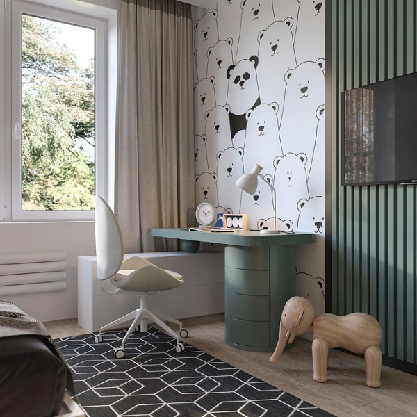 Рабочая зона у окна: советы по обустройству и идеи для разных комнат (92 фото)