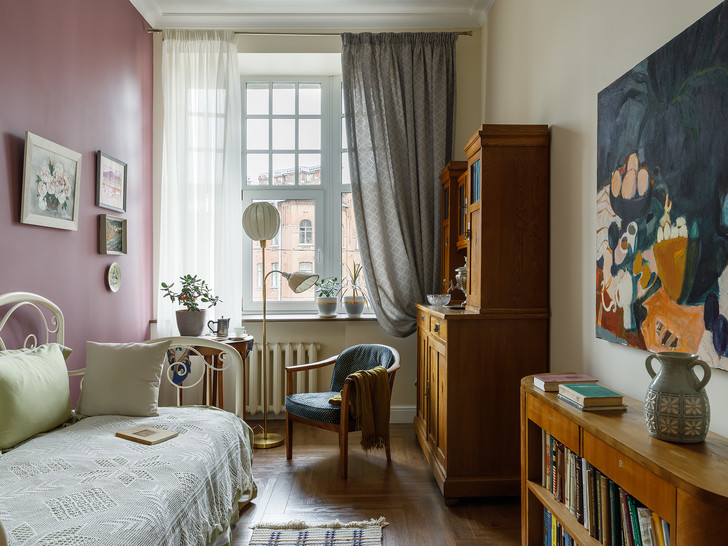 «Ребро Адама»: квартира в доме начала XX века 95 м²