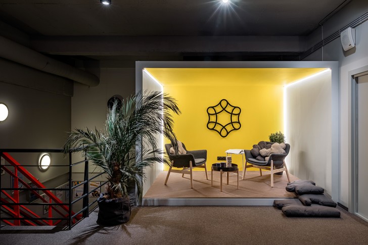 Реновация коворкинга в Санкт-Петербурге по проекту студии Enter-ra