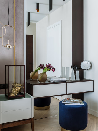 Сила контраста: строгая мужская квартира 112 м&sup2;