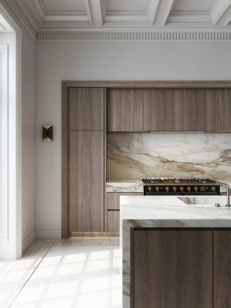 Современная классика: квартира 182 м² в Милане