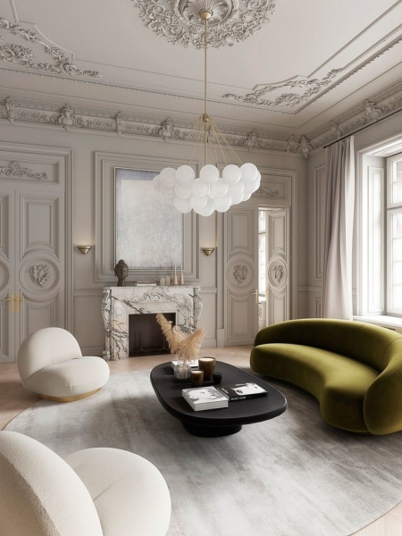Современная классика: квартира 182 м² в Милане