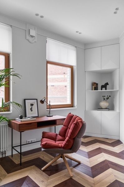 Современная квартира 130 м&sup2; в центре Петроградки