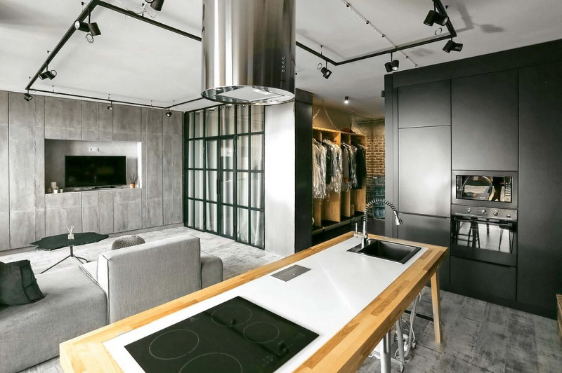 Стиль лофт в интерьере: главные черты, идеи дизайна и 102 вдохновляющих фото