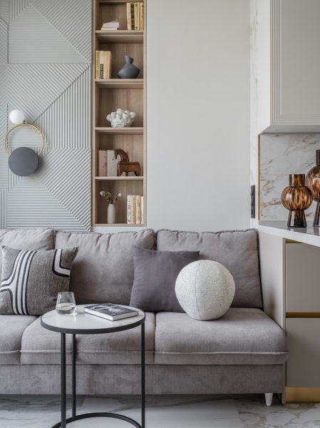 Светлая квартира 43 м² для молодого врача в Нижнем Новгороде