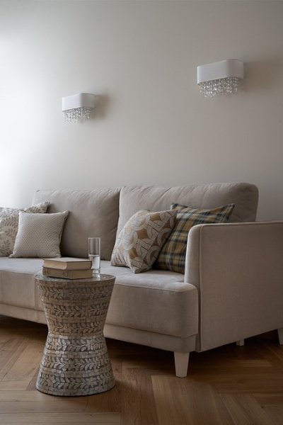 Светлая квартира 57 кв. м в стиле традиционной классики