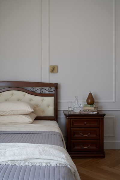 Светлая квартира 57 кв. м в стиле традиционной классики