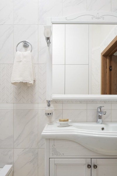 Светлая квартира 57 кв. м в стиле традиционной классики