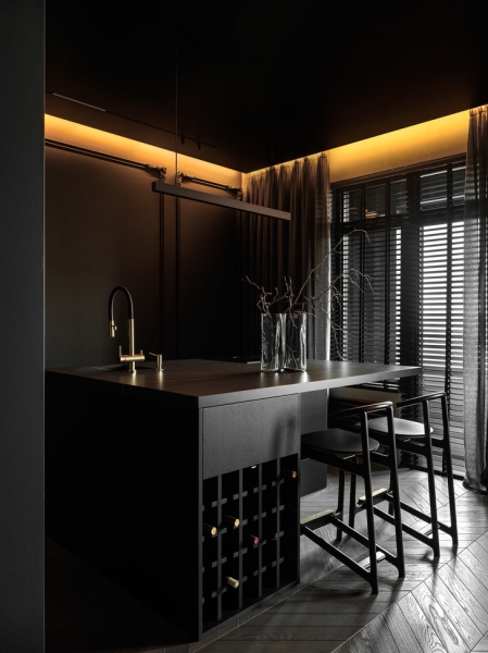 Таинственный остров: как разместить все необходимое на 36 м²