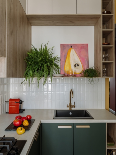 Уютная квартира 72 м&sup2; в старом московском доме