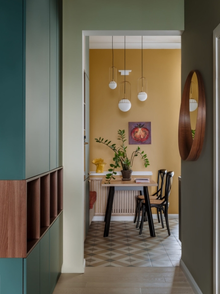 Уютная квартира 72 м&sup2; в старом московском доме