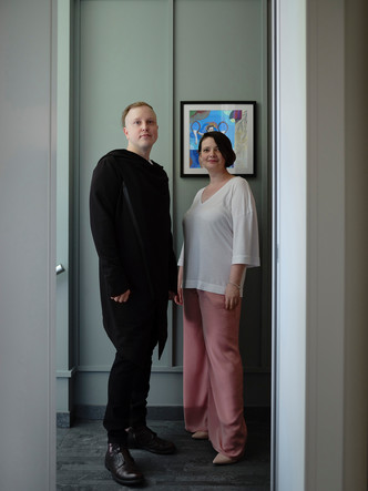 Воздушный интерьер дома в Подмосковье