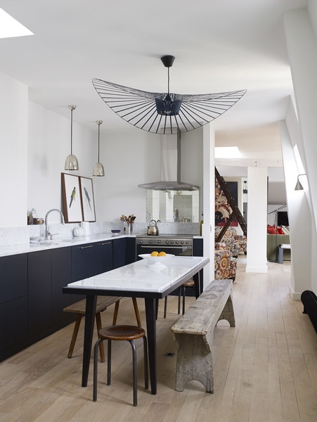 25 интерьеров с белыми стенами