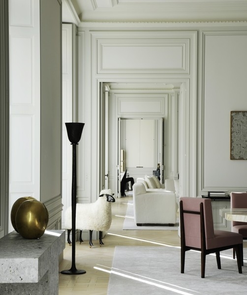 25 интерьеров с белыми стенами