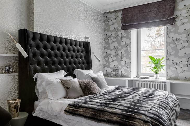Американская классика: квартира 110 м² на Патриарших прудах
