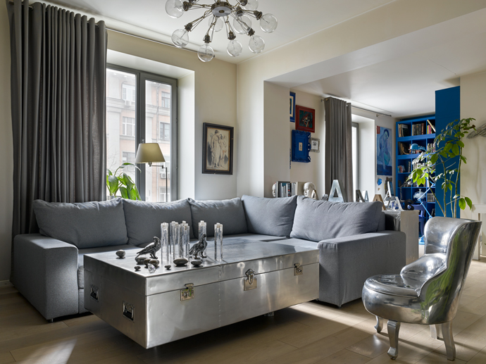 Дизайн маленькой квартиры: в гостях у актера Руденского