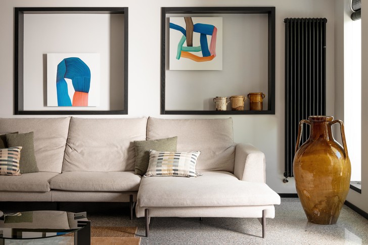 Дом в Неаполе для молодой пары с атмосферой 1970-х