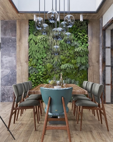 Фитодизайн в интерьере: особенности, общие правила и 6 направлений (70 фото)